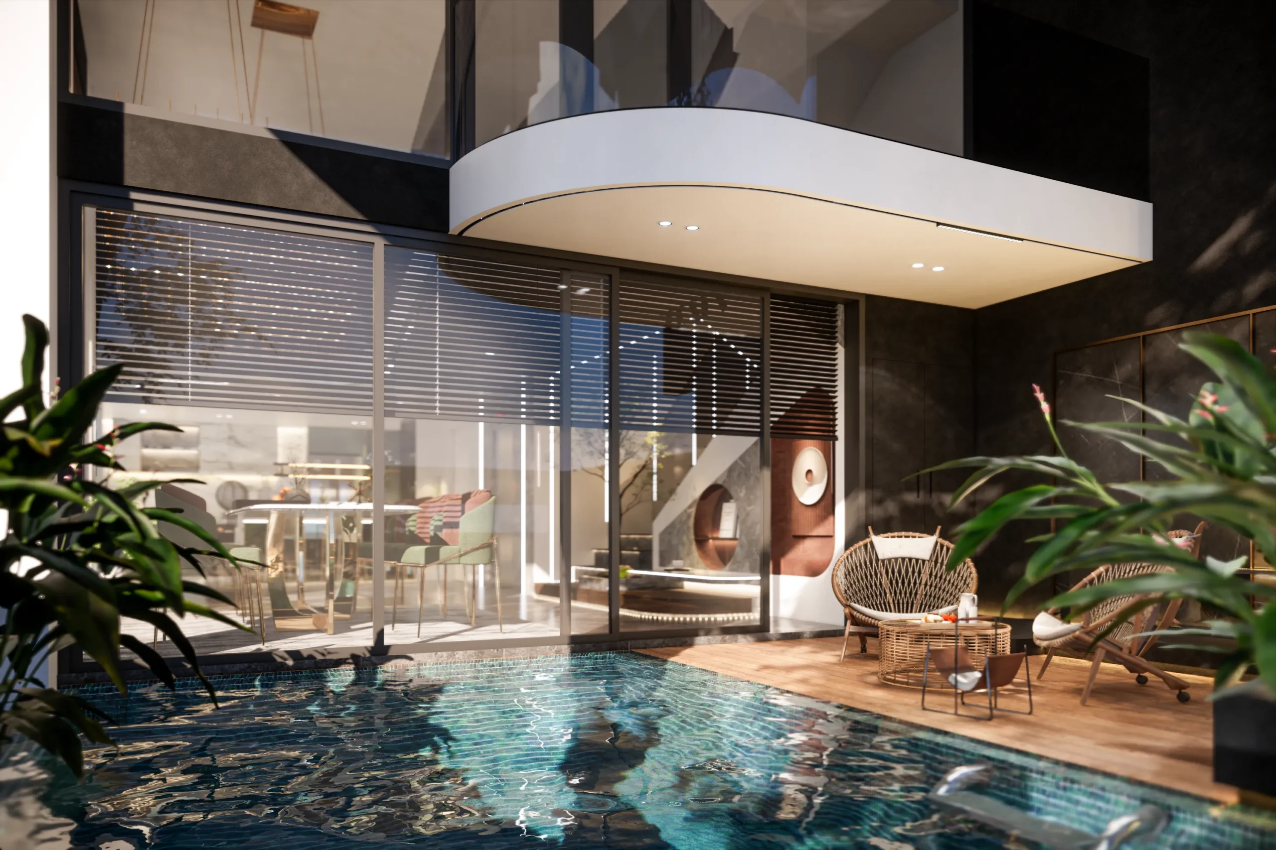 Mẫu thiết kế villa nghỉ dưỡng hiện đại 