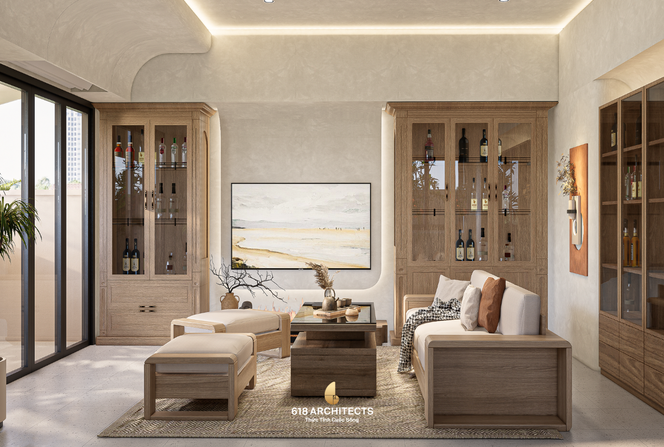 Thiết kế căn hộ Wabisabi