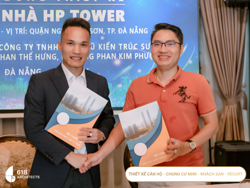 618 Architects đồng hành từ thiết kế đến triển khai thực tế