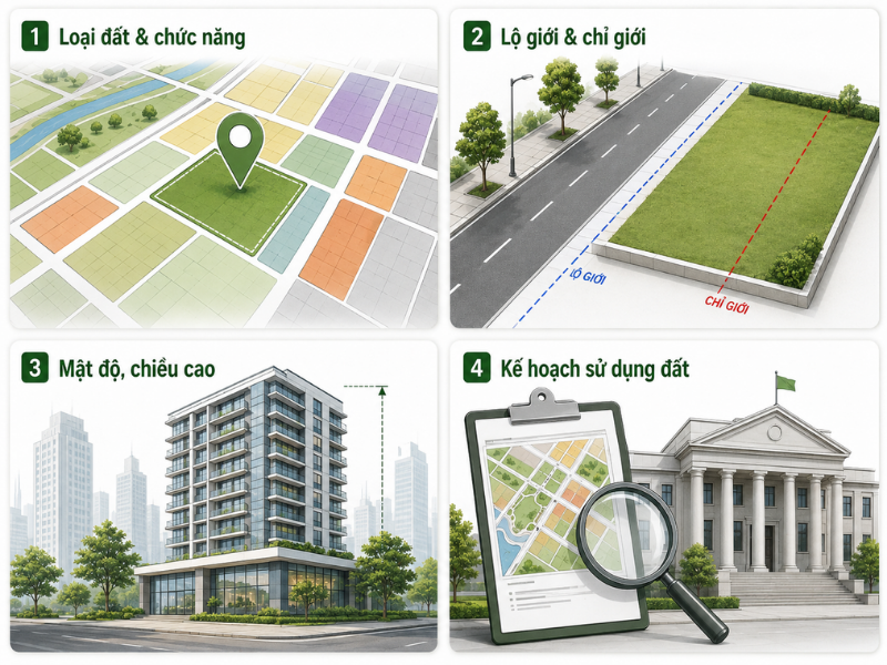 Những điều khách hàng cần lưu ý khi tra cứu quy hoạch.