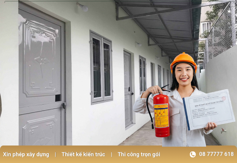 Đảm bảo yêu cầu về PCCC khi xây nhà trọ hoặc căn hộ