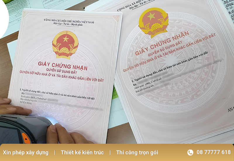 Chủ đầu tư cần có giấy tờ chứng minh quyền sử dụng đất hợp pháp khi thực hiện thủ tục xin phép xây dựng