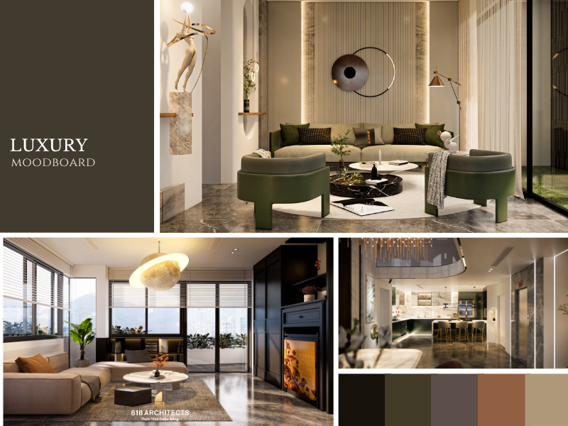 Phong cách Luxury hướng đến trải nghiệm sống cao cấp