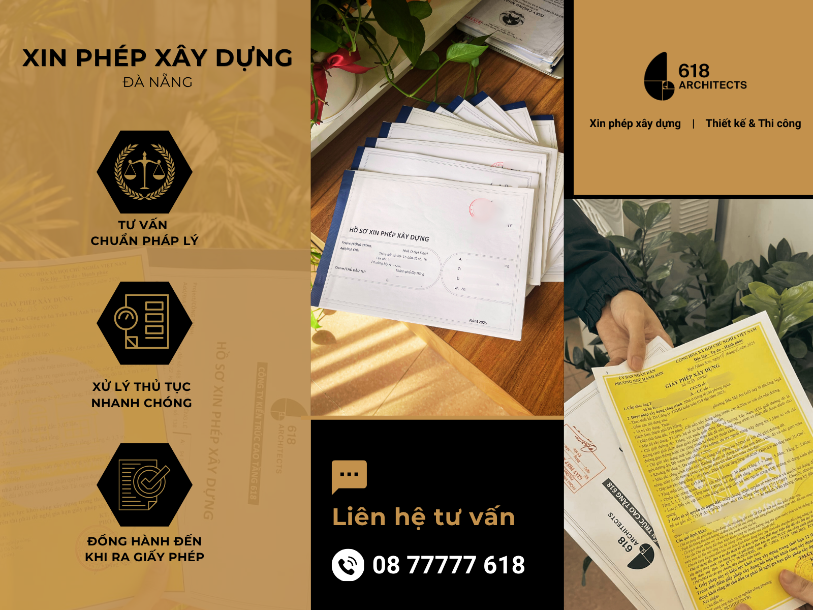Xin phép xây dựng cho công trình nhà ở, căn hộ và công trình cao tầng.