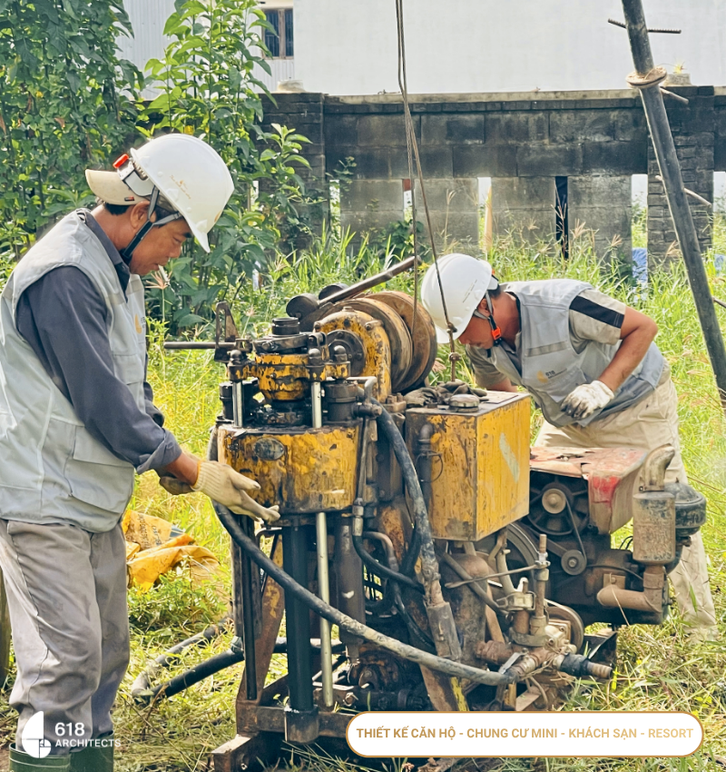 Khoan thăm dò và lấy mẫu đất khảo sát địa chất công trình