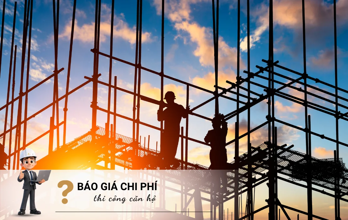 Báo giá thi công căn hộ và các yếu tố ảnh hưởng chi phí