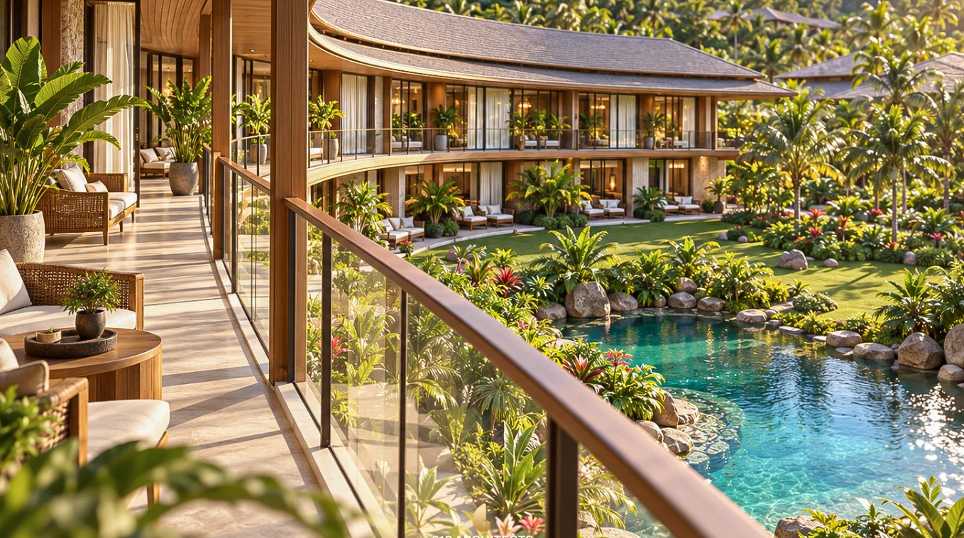 Khu du lịch sinh thái Vĩnh Hy – The-Heritage-Longhouse-Villa
