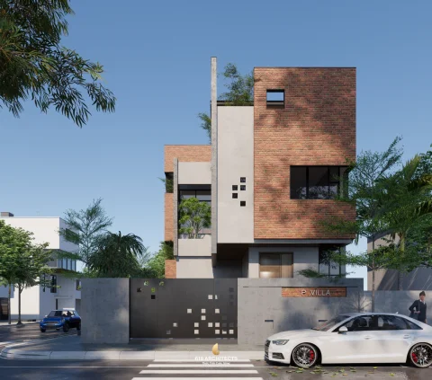 Biệt thự Modern Industrial – P.Villa