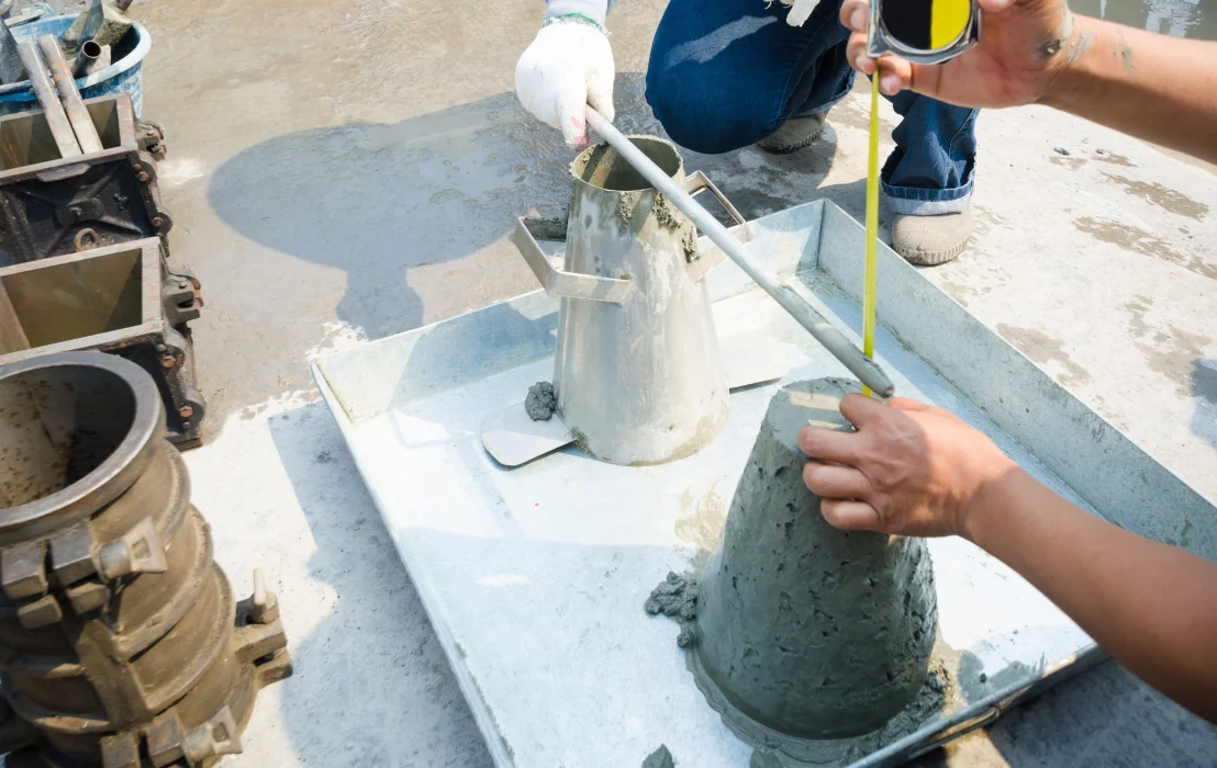 Độ sụt bê tông là gì? Quy định và cách kiểm tra độ sụt