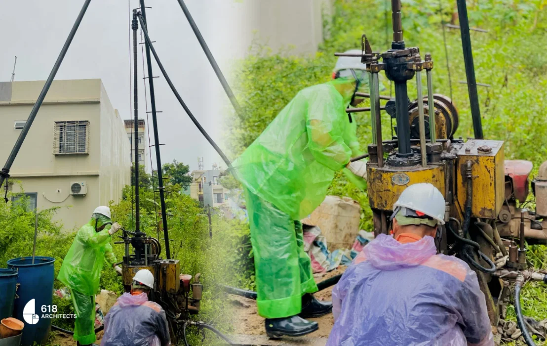 Khảo sát địa chất thiết kế căn hộ cho thuê 5 tầng
