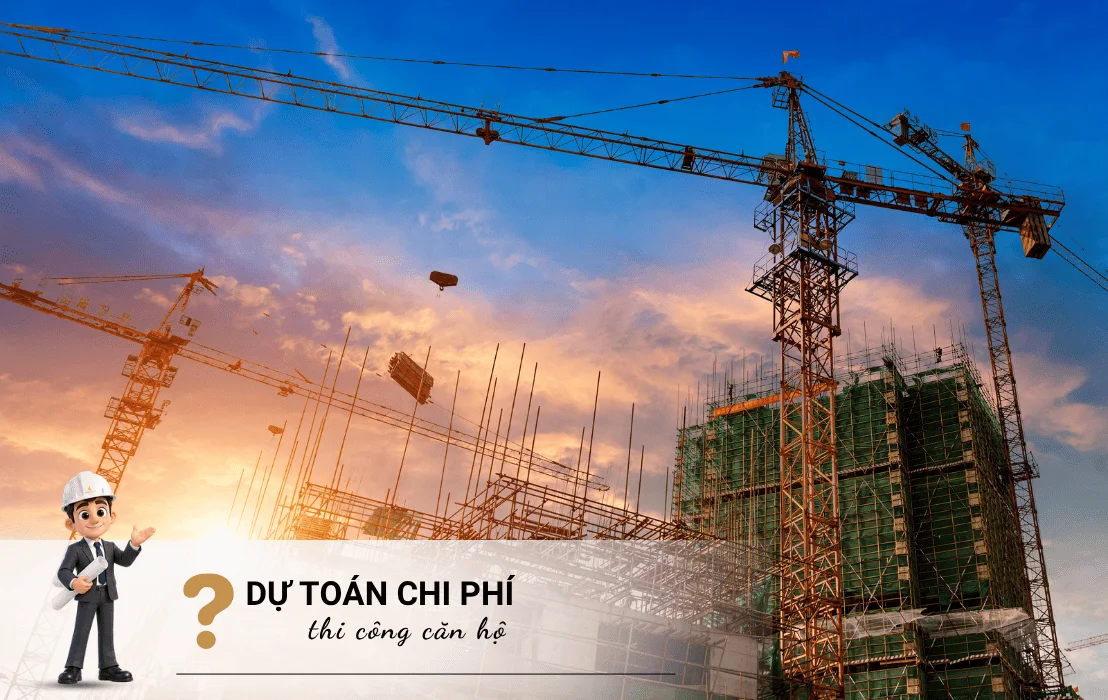 Dự toán chi phí thi công căn hộ cho chủ đầu tư