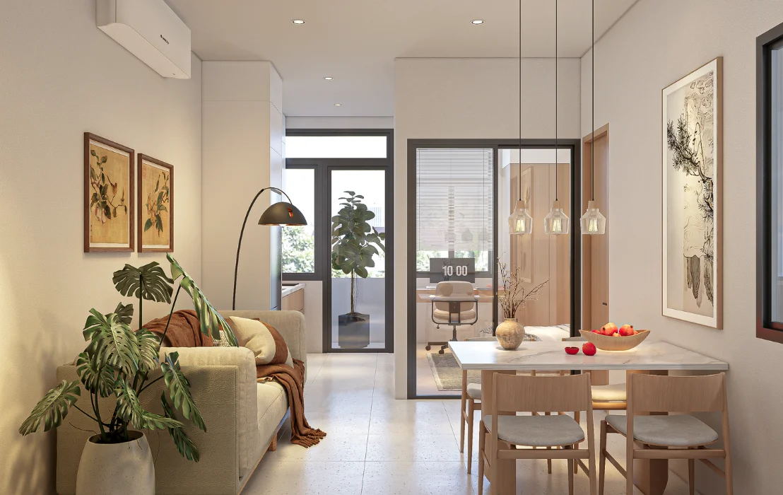 Thiết kế chung cư mini 100m2 sao cho tối ưu diện tích?