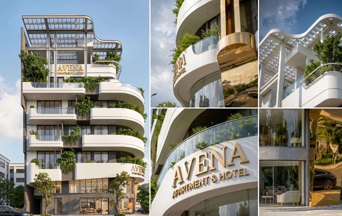 Phân tích thiết kế công trình AVENA Apartment & Hotel